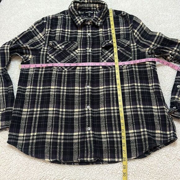 True Religion Workwear Plaid Flannel Shirt Men’s Size XL - Picture 5 of 10